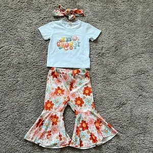 Two Groovy 2nd Birthday Outfit